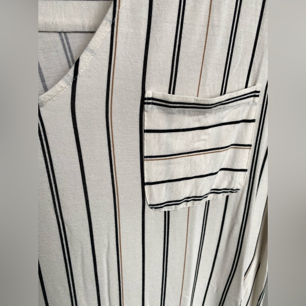Soma cool nights nightgown XL striped print